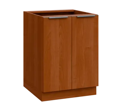 SIS - 6D2 spodní skříňka, 2-dveřová, 870x600x600, olše jantar